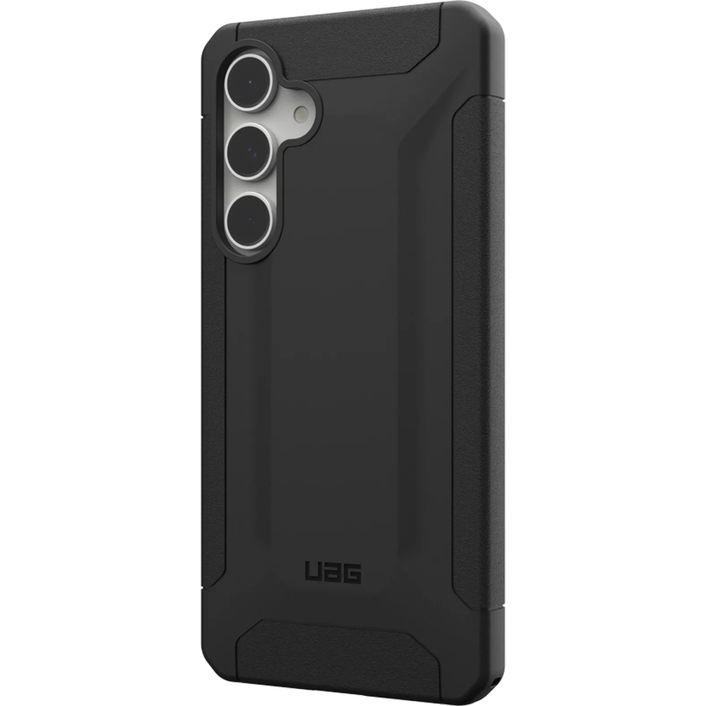 Etui pancerne Urban Armor Gear Scout dla Samsung Galaxy S24 FE, czarne. 